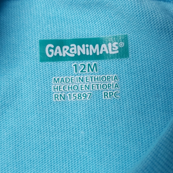 Baby boy Dinosaur sleeve tee - Picture 3 of 6